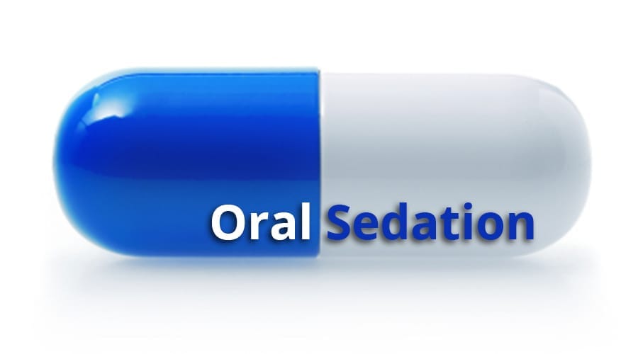 A picture of a sedation pill